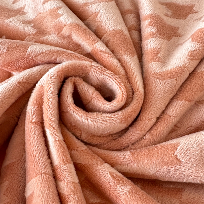 91家纺网 家纺一手货源 找家纺 （总）奥裕 2025新款婴儿绒千鸟格织带款牛奶绒四件套