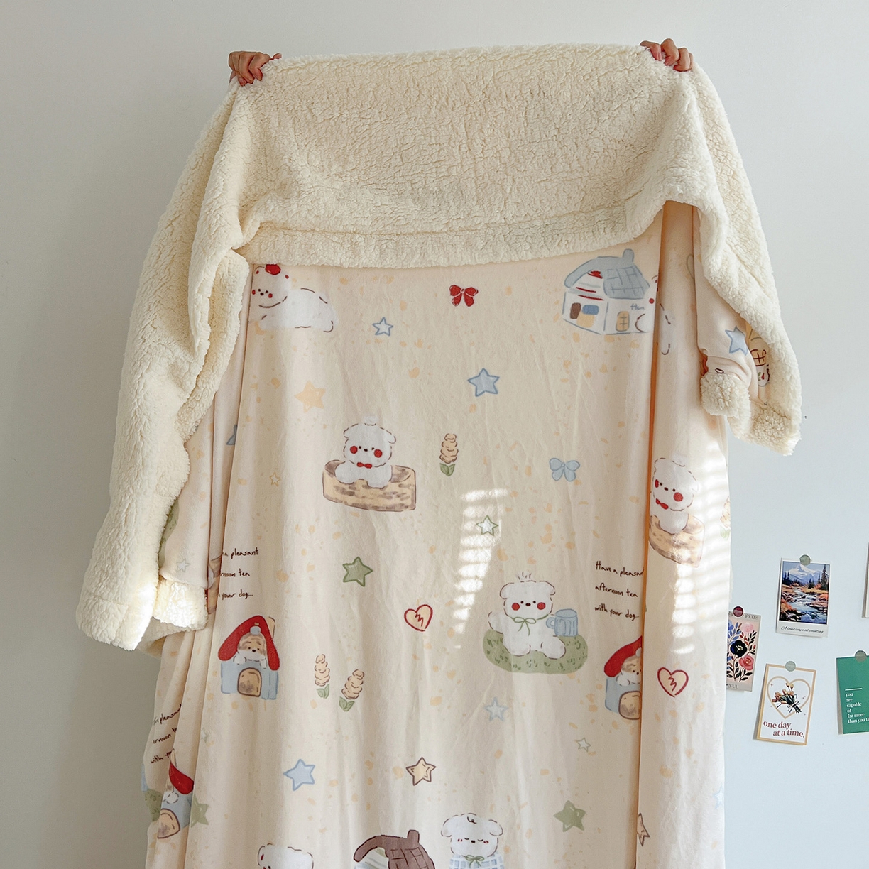 91家纺网 家纺一手货源 找家纺 （总）耀悦家纺 2025新款毛毯带拉链被套两用加厚高克重牛奶绒毯子羊羔绒