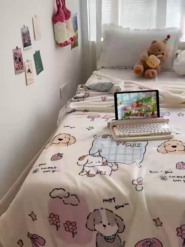 91家纺网 家纺一手货源 找家纺 耀悦家纺 2025新款毛毯带拉链被套两用加厚高克重牛奶绒毯子羊羔绒 春日计划