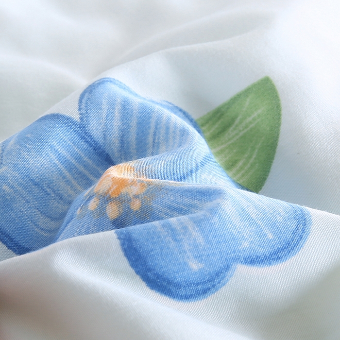 91家纺网 家纺一手货源 找家纺 欧朵 2025新款A类水洗棉豆豆绒被子冬被大豆被芯春秋被冬被 幼儿园 学生宿舍 四季被空调被子缤纷花朵