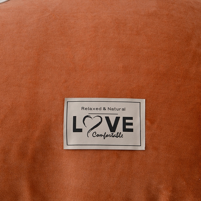 91家纺网 家纺一手货源 找家纺 馨梦缘-2025新款牛奶绒四件套 焦糖+杏色