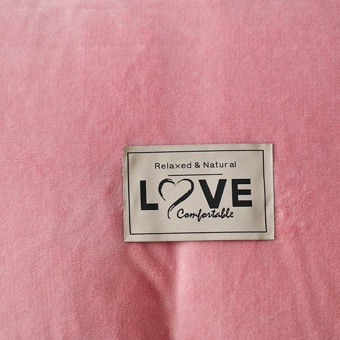 91家纺网 家纺一手货源 找家纺 馨梦缘-2025新款牛奶绒四件套 浅豆沙+浅灰