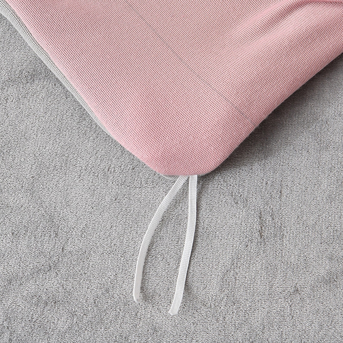 91家纺网 家纺一手货源 找家纺 馨梦缘-2025新款牛奶绒四件套 浅豆沙+浅灰