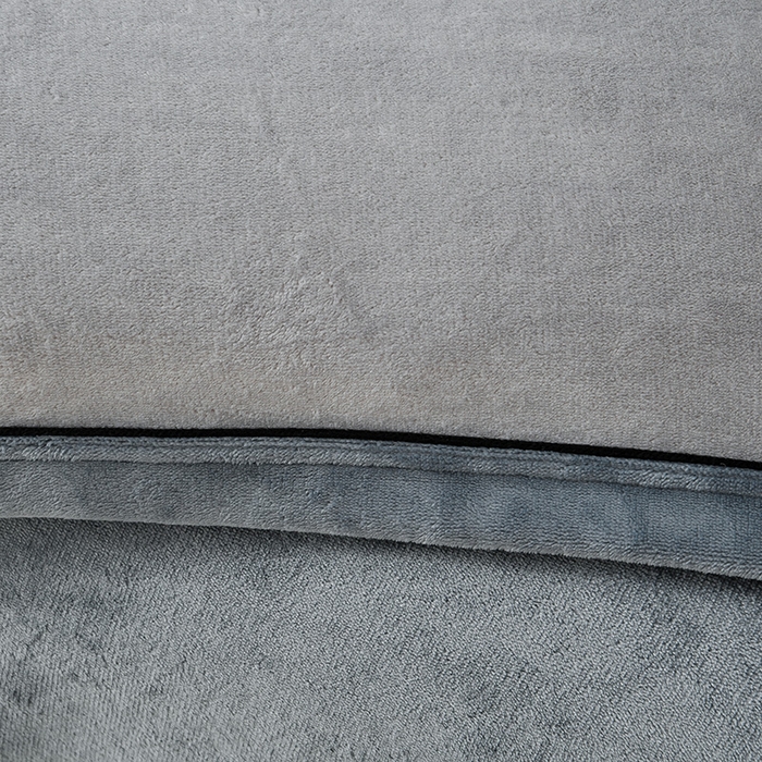 91家纺网 家纺一手货源 找家纺 馨梦缘-2025新款牛奶绒四件套 浅灰+深灰