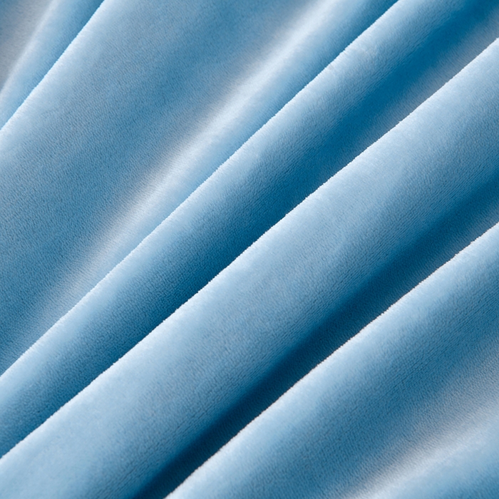 91家纺网 家纺一手货源 找家纺 馨梦缘-2025新款牛奶绒四件套 天空蓝+浅灰