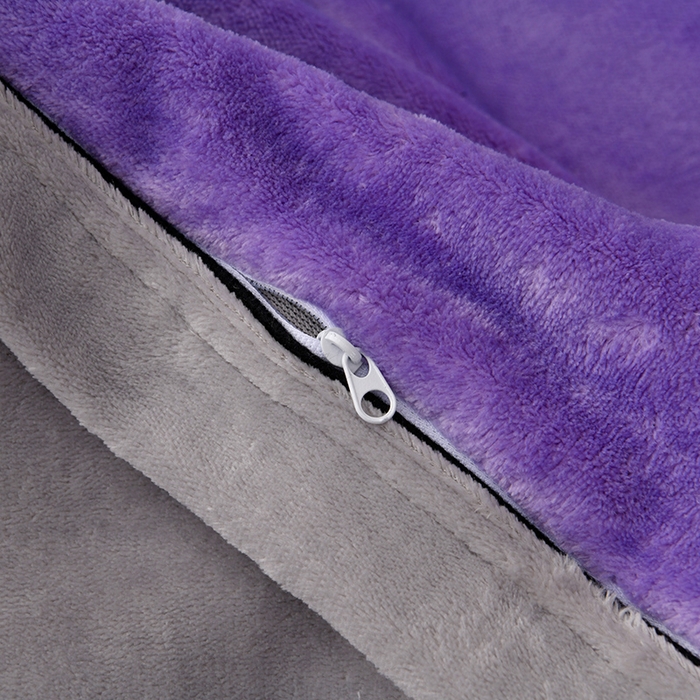 91家纺网 家纺一手货源 找家纺 馨梦缘-2025新款牛奶绒四件套 香芋紫+浅灰