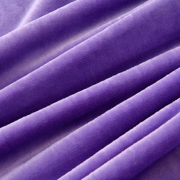 91家纺网 家纺一手货源 找家纺 馨梦缘-2025新款牛奶绒四件套 香芋紫+浅灰