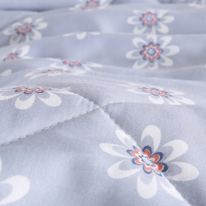 91家纺网 家纺一手货源 找家纺 欧朵 2025新款A类水洗棉豆豆绒被子冬被大豆被芯春秋被冬被 幼儿园 学生宿舍 四季被空调被子朴雅