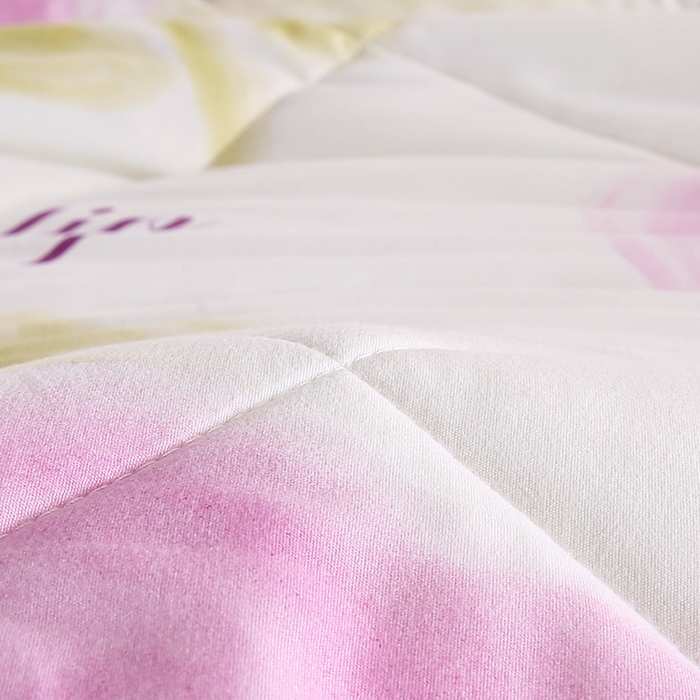 91家纺网 家纺一手货源 找家纺 欧朵 2025新款A类水洗棉豆豆绒被子冬被大豆被芯春秋被冬被 幼儿园 学生宿舍 四季被空调被子浅梦