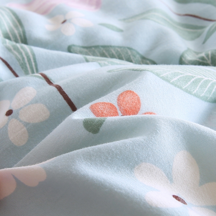 91家纺网 家纺一手货源 找家纺 欧朵 2025新款A类水洗棉豆豆绒被子冬被大豆被芯春秋被冬被 幼儿园 学生宿舍 四季被空调被子十里春风