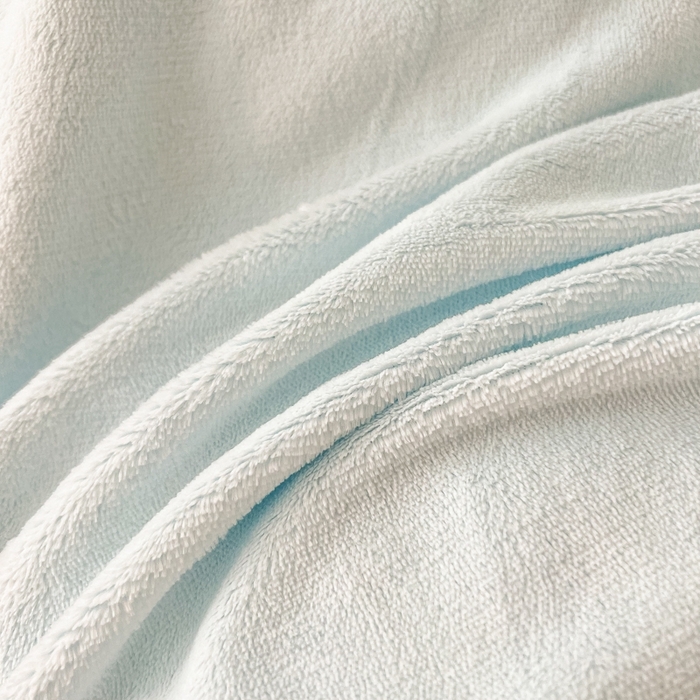 91家纺网 家纺一手货源 找家纺 悦织湾家纺 2025新款简约纯色牛奶绒四件套条纹轻奢时尚冬季加厚保暖床上用品学生宿舍三四件套 牛奶绒-天空兰