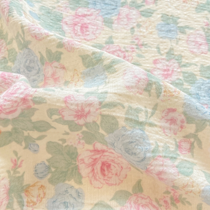 91家纺网 家纺一手货源 找家纺 玉海棠家纺 2025新款直播爆款双层纱床笠三件套 白月光