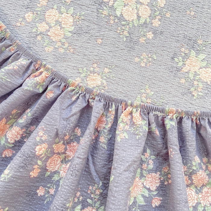 91家纺网 家纺一手货源 找家纺 玉海棠家纺 2025新款直播爆款双层纱床笠三件套 豆蔻