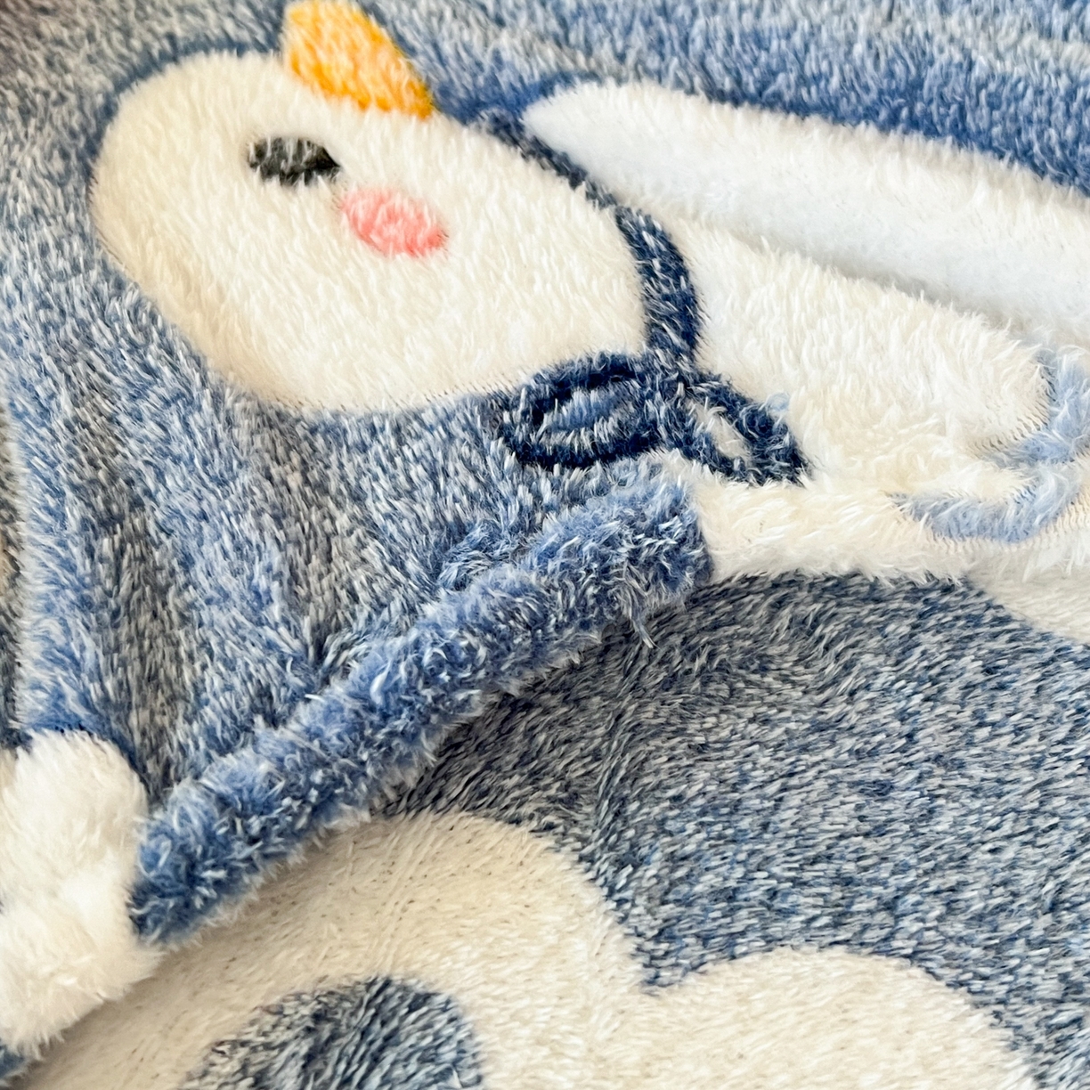 91家纺网 家纺一手货源 找家纺 川悦生活 2025新款雪花绒宿舍单床笠 床笠快乐鸭鸭