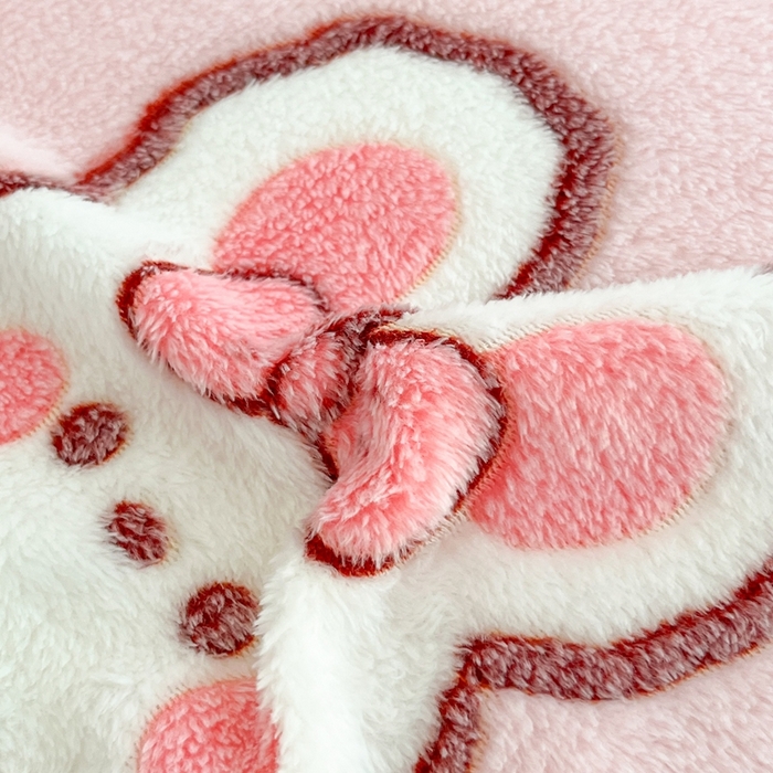 91家纺网 家纺一手货源 找家纺 川悦生活 2025新款雪花绒宿舍单床笠 床笠蜜语奶兔