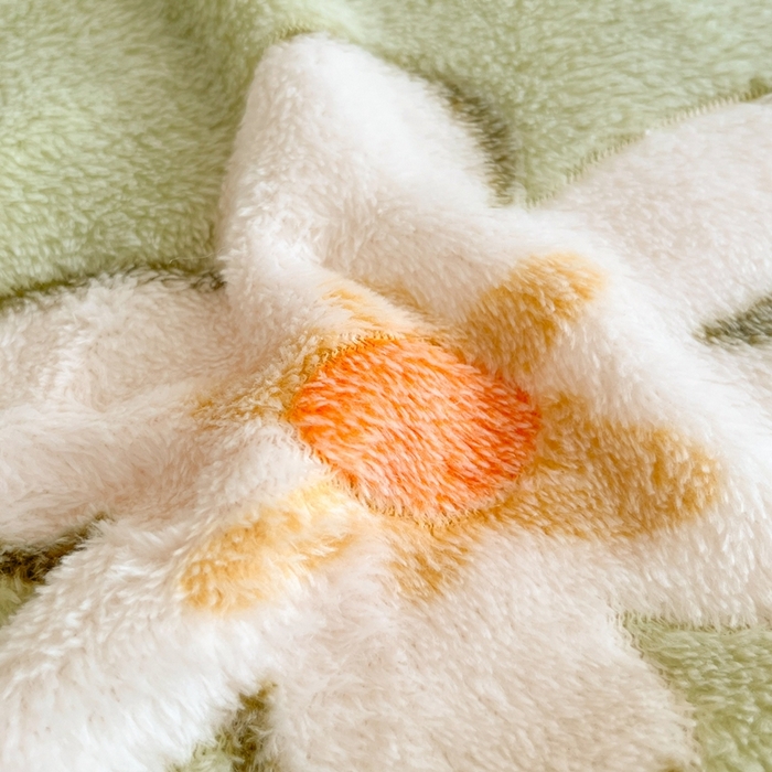 91家纺网 家纺一手货源 找家纺 川悦生活 2025新款雪花绒宿舍单床笠 床笠奶芙小花