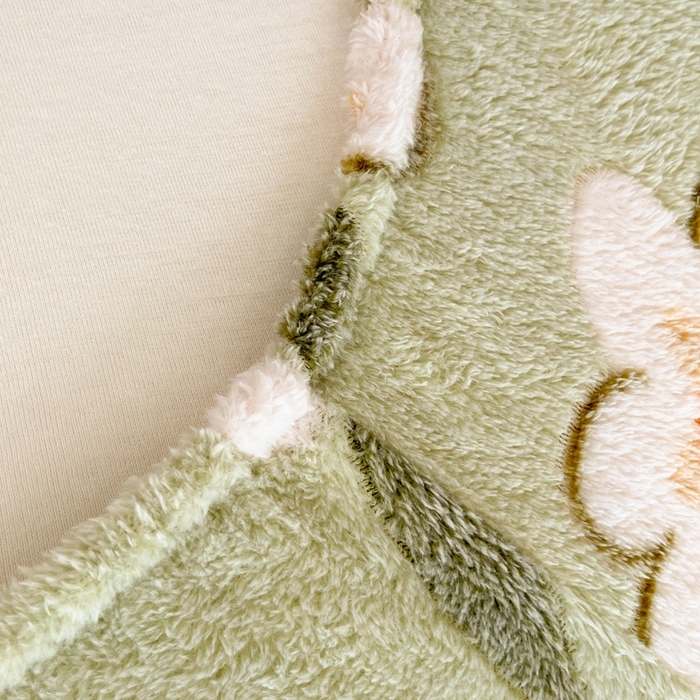 91家纺网 家纺一手货源 找家纺 川悦生活 2025新款雪花绒宿舍单床笠 床笠奶芙小花