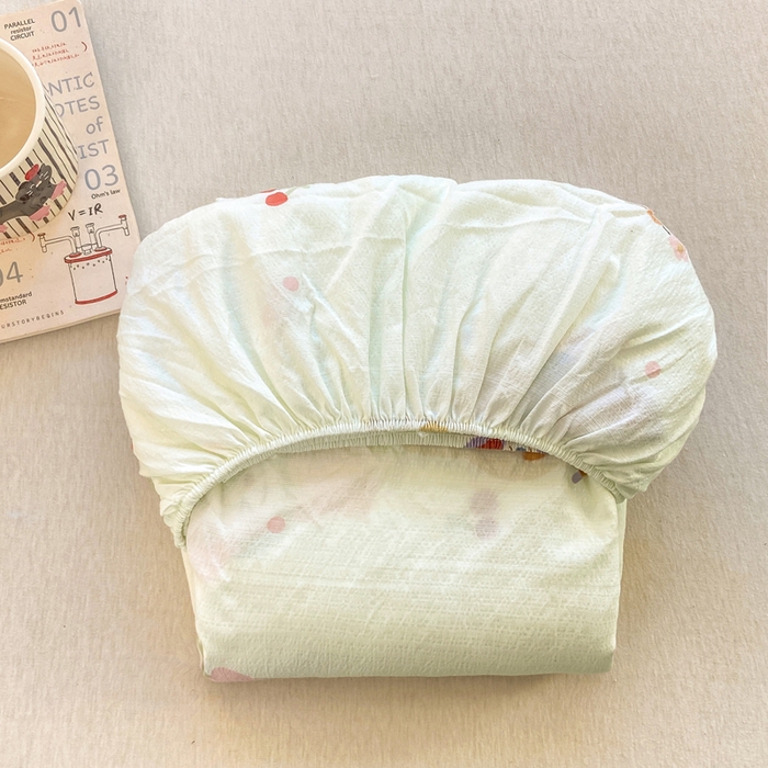 91家纺网 家纺一手货源 找家纺 玉海棠家纺 2025新款直播爆款双层纱床笠三件套 拉布布