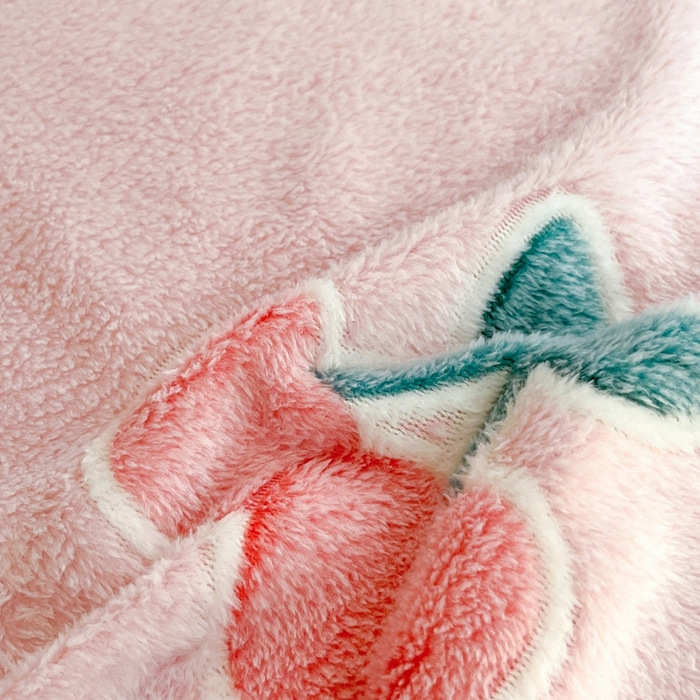 91家纺网 家纺一手货源 找家纺 川悦生活 2025新款雪花绒宿舍单床笠 床笠桃心爱语