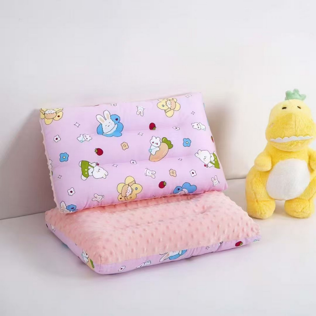 91家纺网 家纺一手货源 找家纺 （总）云熙枕业 2025新款儿童全棉豆豆枕 枕头枕芯