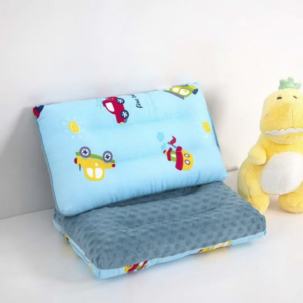 91家纺网 家纺一手货源 找家纺 云熙枕业 2025新款儿童全棉豆豆枕 枕头枕芯 小汽车