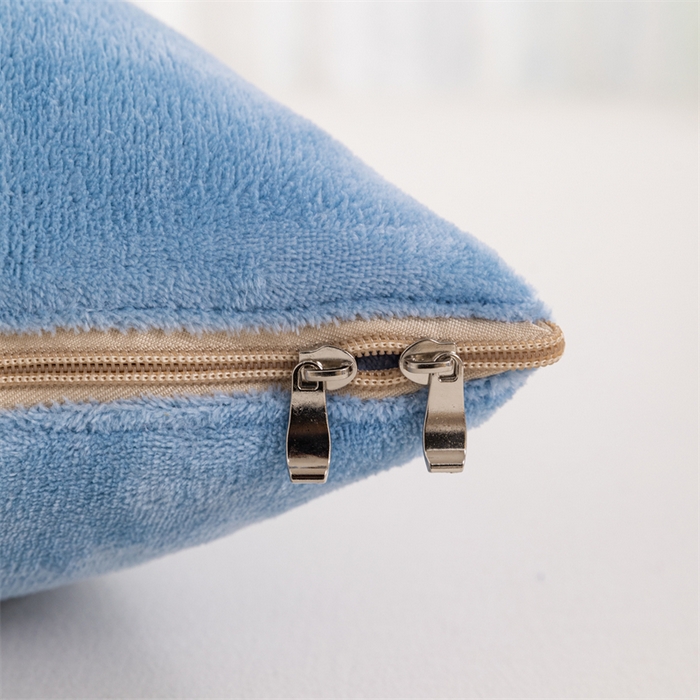 91家纺网 家纺一手货源 找家纺 哩哩熊 2025新款抱枕被子两用加厚二合一汽车载枕头办公室午睡毯子冬天靠枕-长耳兔系列 长耳兔-浅蓝