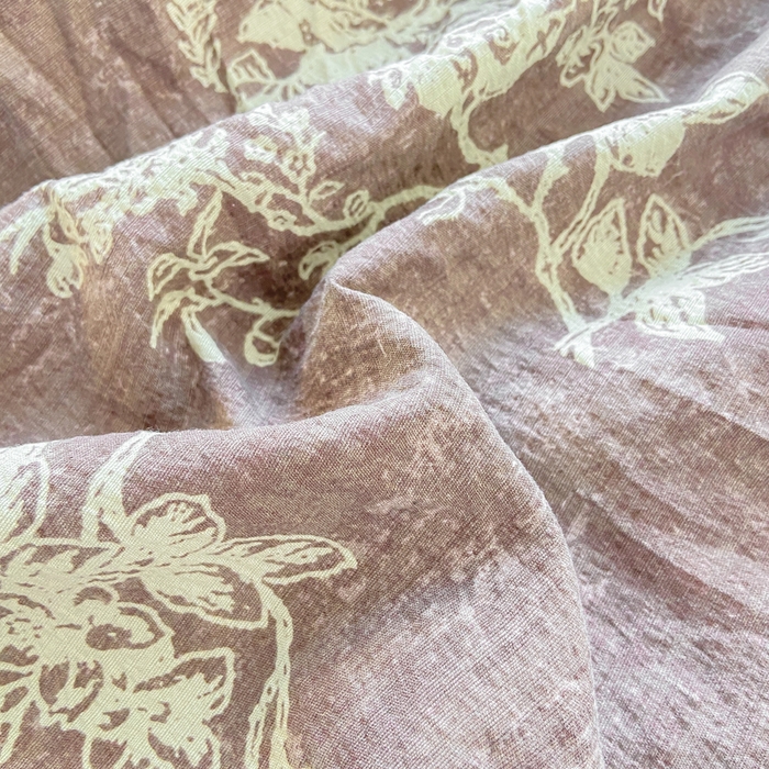 91家纺网 家纺一手货源 找家纺 玉海棠家纺 2025新款直播爆款双层纱床笠三件套 月华秀影