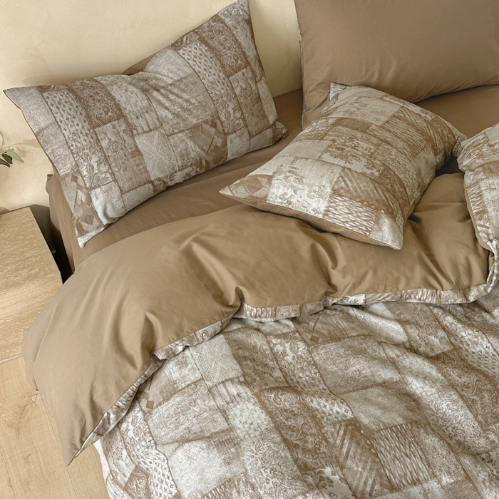 91家纺网 家纺一手货源 找家纺 （总）言一 2025新款A类100支陶瓷轻磨毛新疆长绒棉纯棉全棉提花四件套