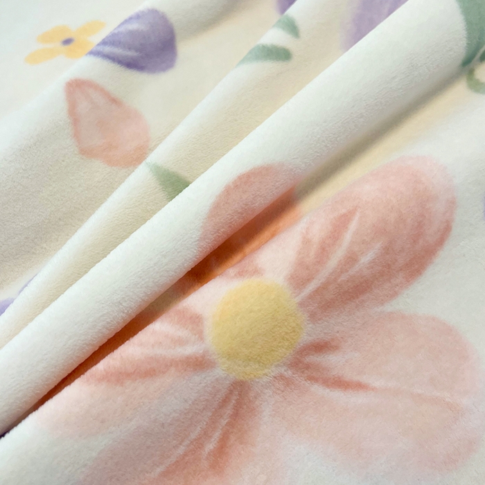 91家纺网 家纺一手货源 找家纺 HL原创 2025新款牛奶绒四件套 花满庭