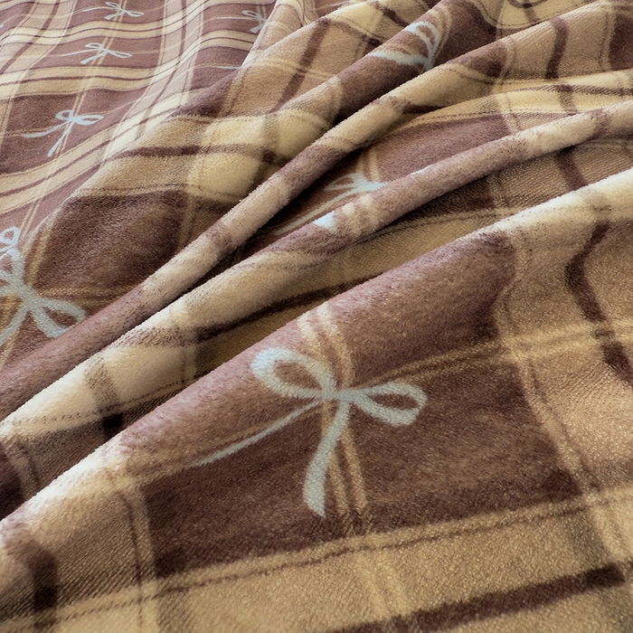 91家纺网 家纺一手货源 找家纺 HL原创 2025新款牛奶绒四件套 美拉德格子