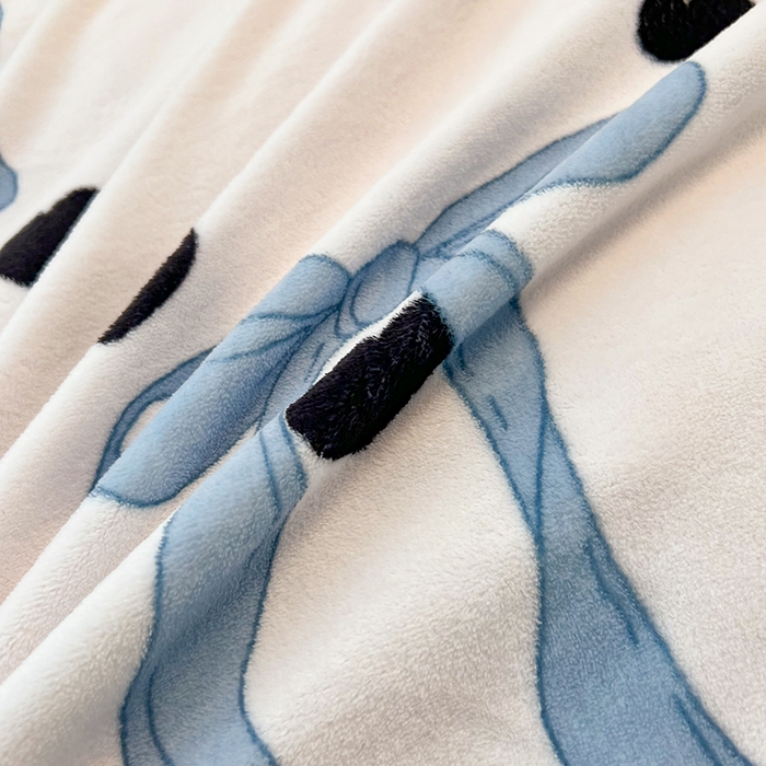 91家纺网 家纺一手货源 找家纺 HL原创 2025新款牛奶绒四件套 邂逅