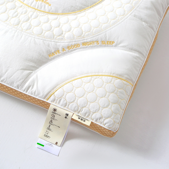 91家纺网 家纺一手货源 找家纺 （总）糖果枕芯 2025新款儿童枕芯分区护颈学生枕头全棉枕芯