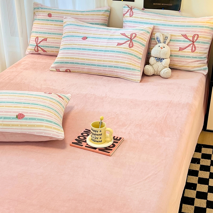 91家纺网 家纺一手货源 找家纺 （总）HL原创 2025新款牛奶绒单品被套单件被套