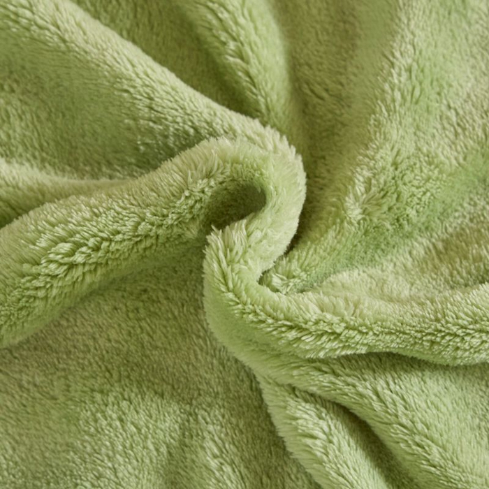 91家纺网 家纺一手货源 找家纺 眠博士 2025新款兔绒牛奶绒加厚保暖四件套-凯瑟琳场景一 凯瑟琳-暖绿