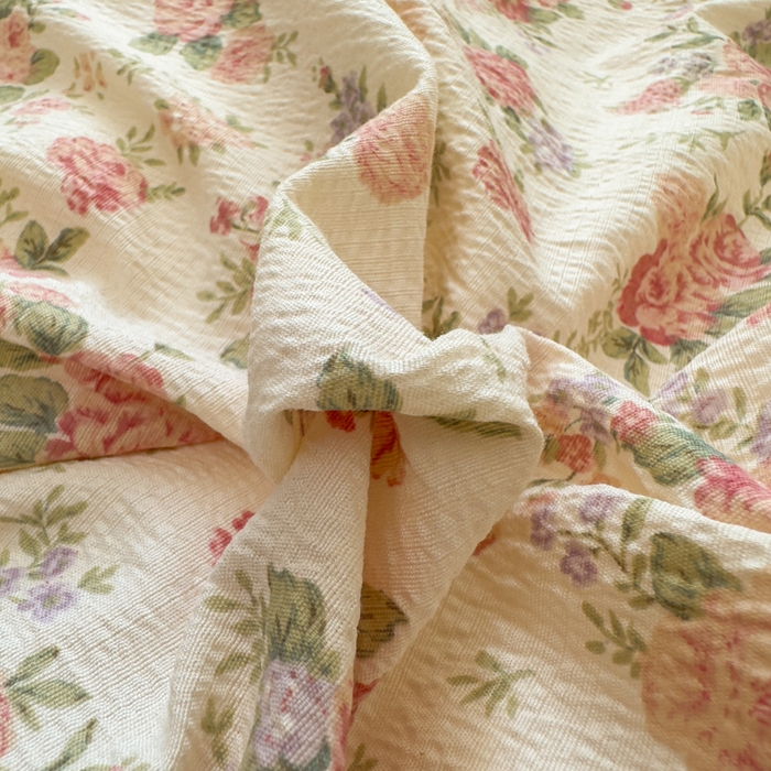 91家纺网 家纺一手货源 找家纺 （总）老K (原美阁） 2025新款超柔软双层纱赫本风四件套学生宿舍三件套