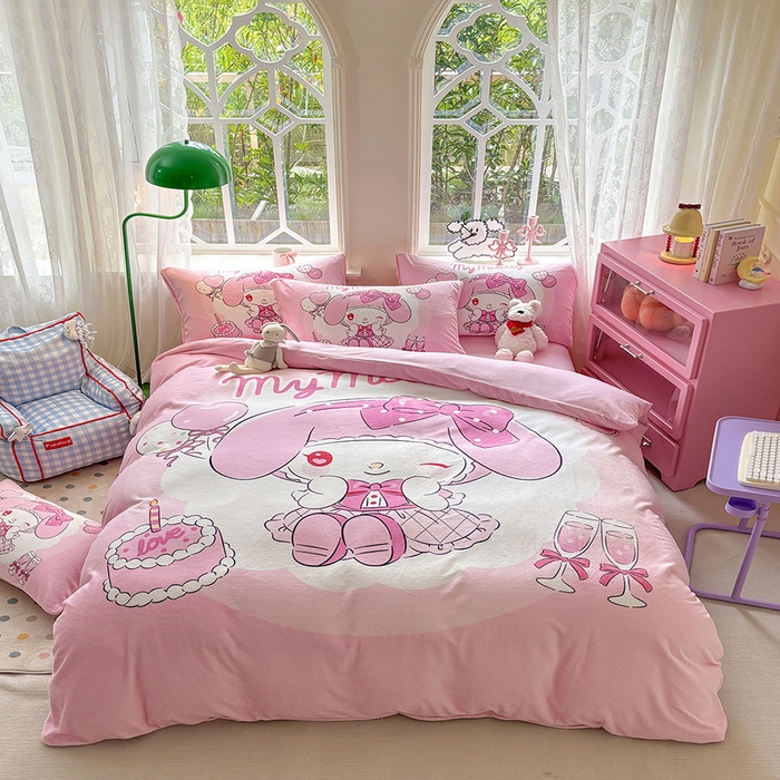 91家纺网 家纺一手货源 找家纺 （总）ds生活馆 2025新款大版高克重双面牛奶绒四件套