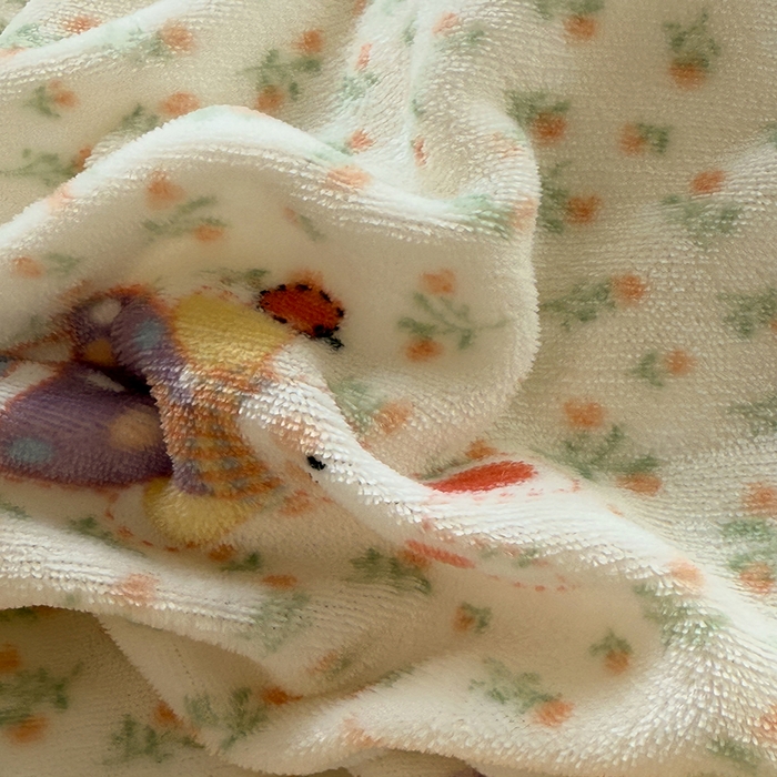 91家纺网 家纺一手货源 找家纺 HL原创 2025新款牛奶绒单品被套单件被套 甜心小兔