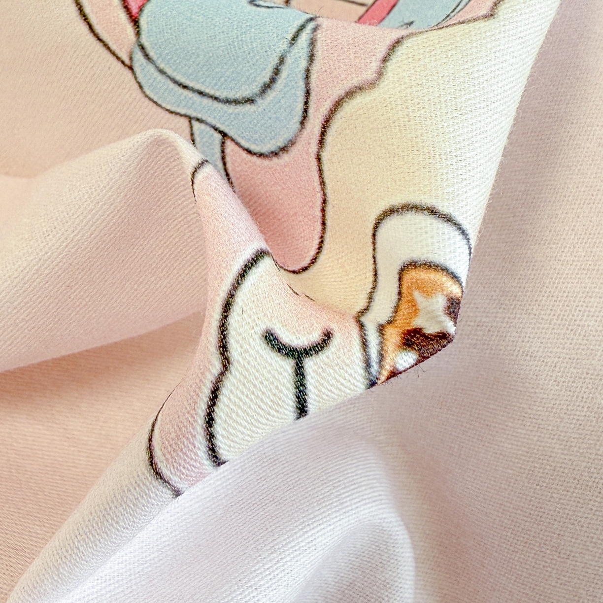 91家纺网 家纺一手货源 找家纺 （总）呗旺鹿 2025新款全棉纯棉大眼娃娃毛巾绣四件套第二波