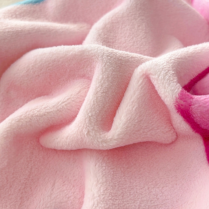 91家纺网 家纺一手货源 找家纺 ds生活馆 2025新款大版高克重双面牛奶绒四件套 开心小马