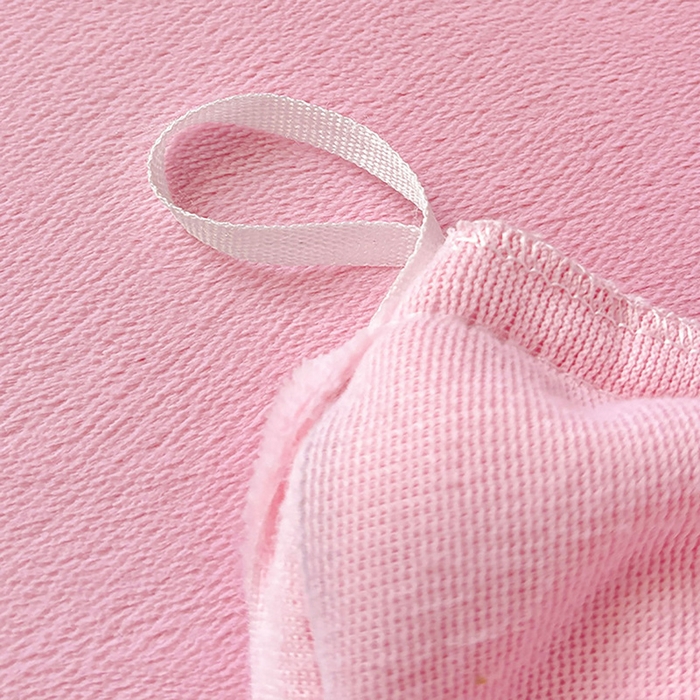 91家纺网 家纺一手货源 找家纺 ds生活馆 2025新款大版高克重双面牛奶绒四件套 月亮兔