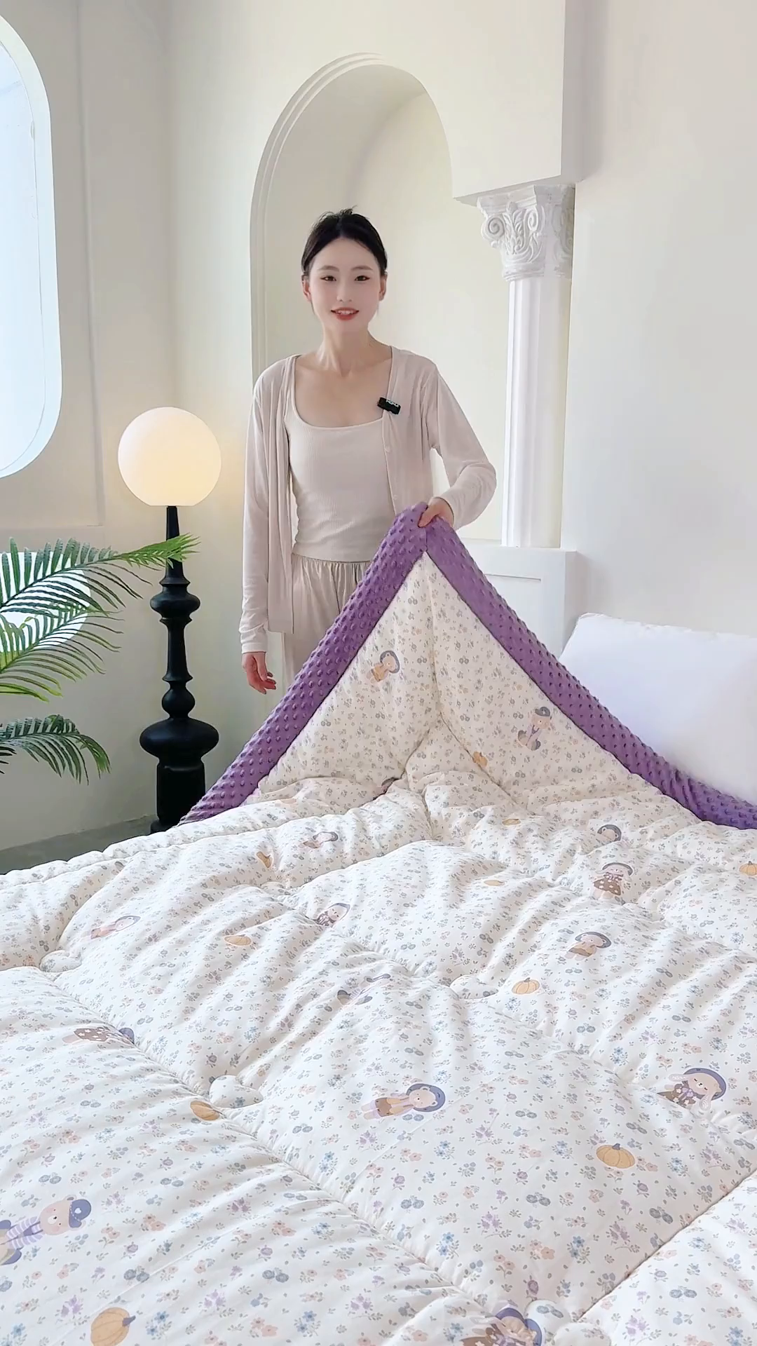 91家纺网 家纺一手货源 找家纺 （总）宜梦家居 2025新款全棉纯棉豆豆被被子被芯