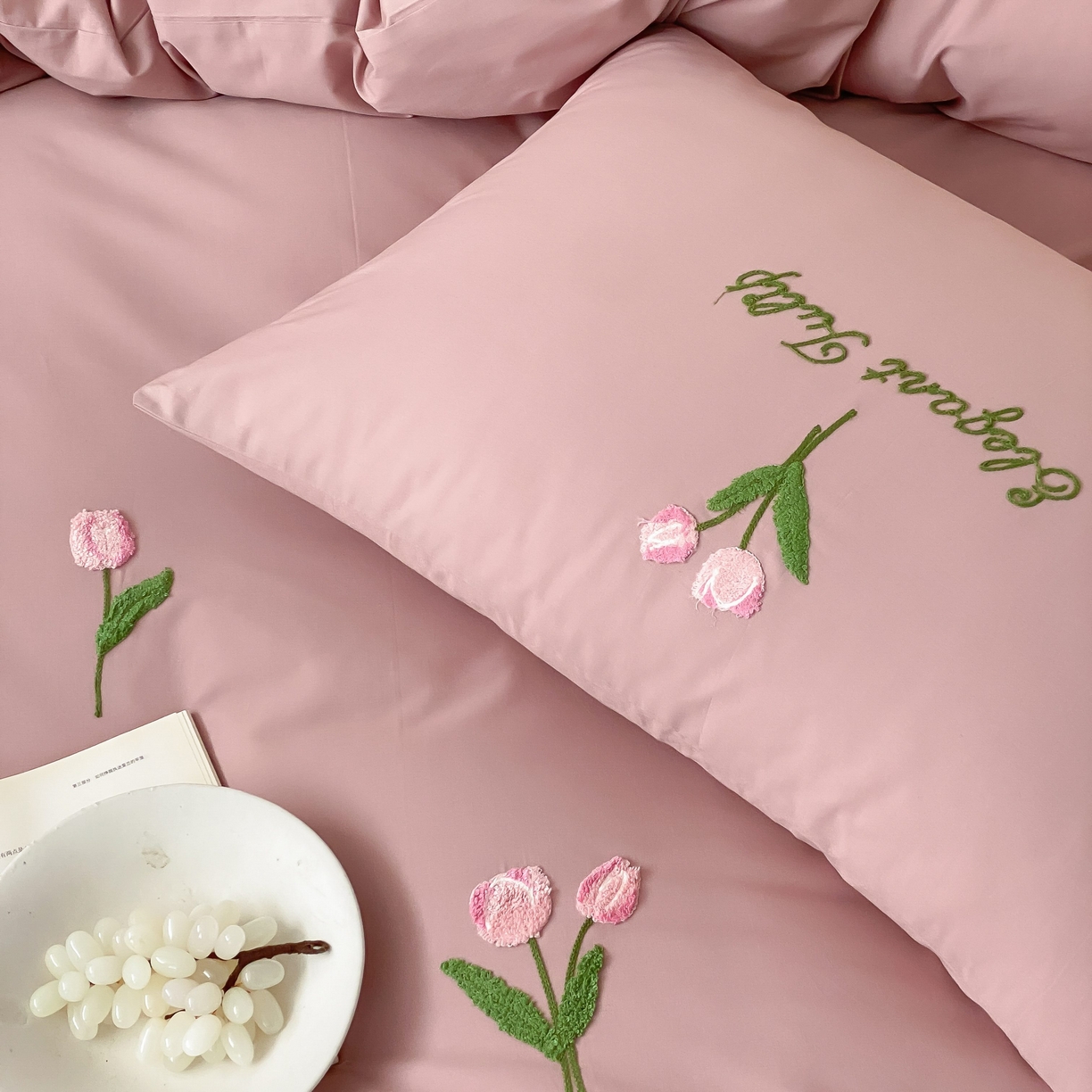 91家纺网 家纺一手货源 找家纺 （总）三味舒屋 2025新款全棉纯棉水洗棉毛巾绣四件套