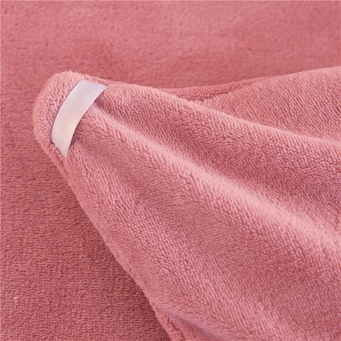 91家纺网 家纺一手货源 找家纺 美梦里 2025新款A类大豆纤维双面刺绣牛奶绒冬被芯春秋被子 豆沙粉