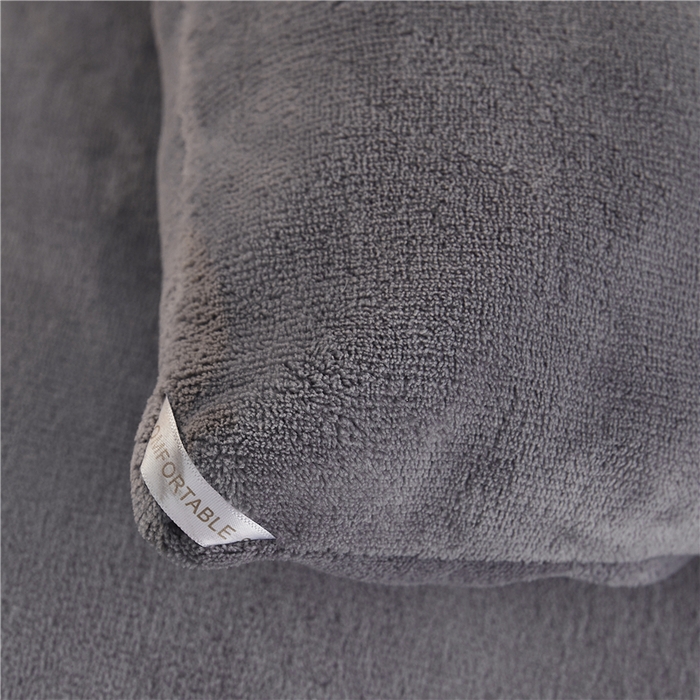 91家纺网 家纺一手货源 找家纺 美梦里 2025新款A类大豆纤维双面刺绣牛奶绒冬被芯春秋被子 气质灰