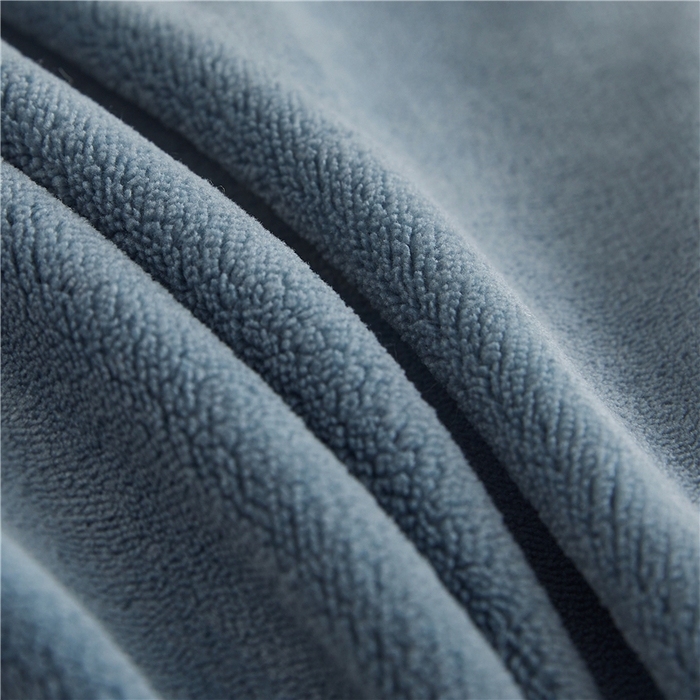 91家纺网 家纺一手货源 找家纺 美梦里 2025新款A类大豆纤维双面刺绣牛奶绒冬被芯春秋被子 星辰蓝