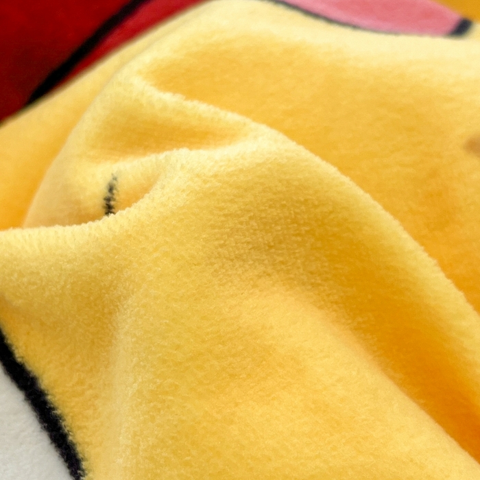 91家纺网 家纺一手货源 找家纺 暮思家居 2025新款正版授权宝可梦数码印花高克重加厚保暖牛奶绒四件套 绒大版-闪电皮卡丘