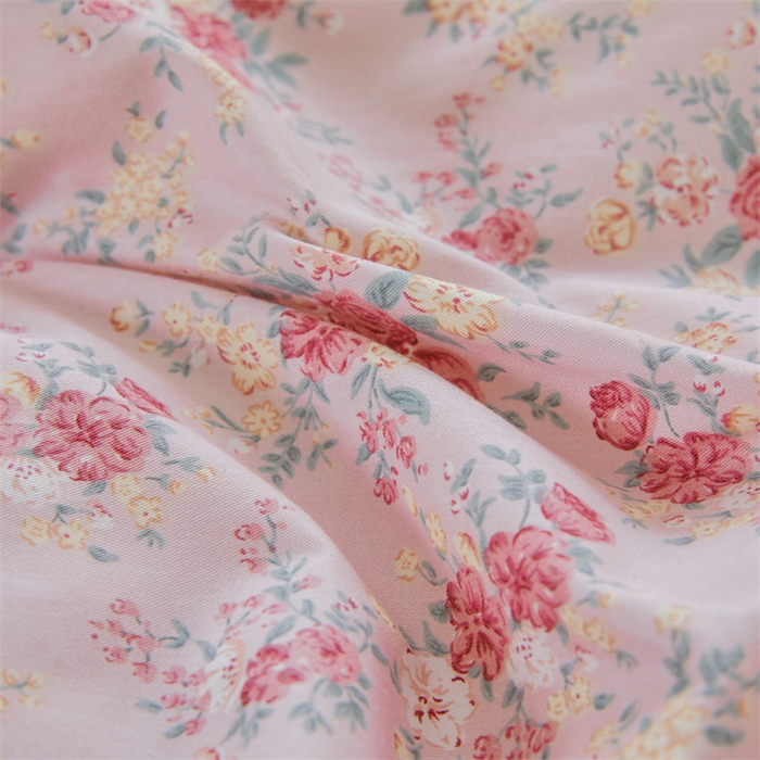 91家纺网 家纺一手货源 找家纺 缦彩 2025新款韩版100%全棉公主风夹棉床裙纯棉花边加厚床罩单件 缤纷绮梦