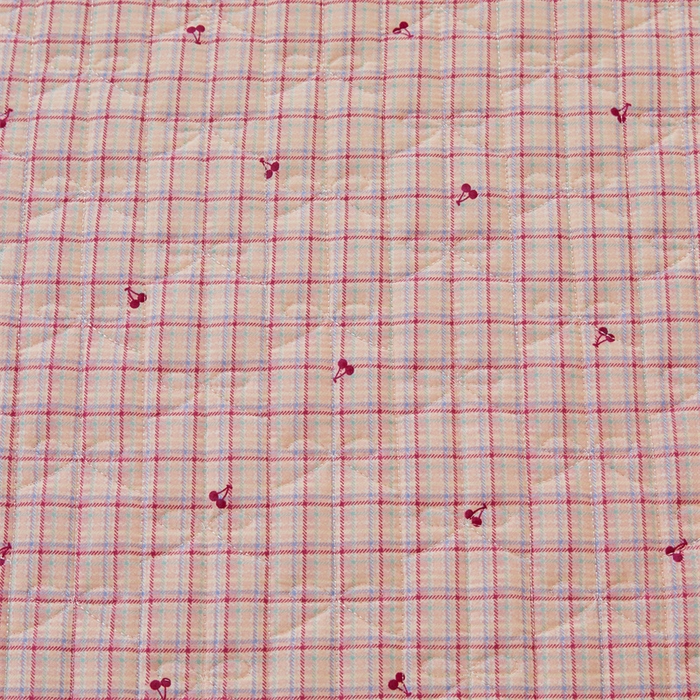 91家纺网 家纺一手货源 找家纺 缦彩 2025新款韩版100%全棉公主风夹棉床裙纯棉花边加厚床罩单件 卡曼-粉