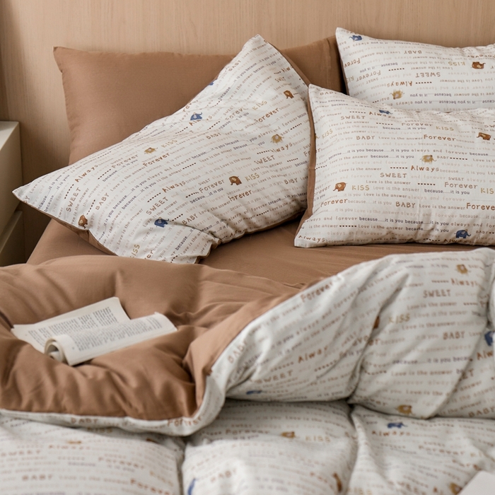 91家纺网 家纺一手货源 找家纺 千朵森 2025新款亲肤舒适高品质双层纱套件四件套-西海 西海—象言