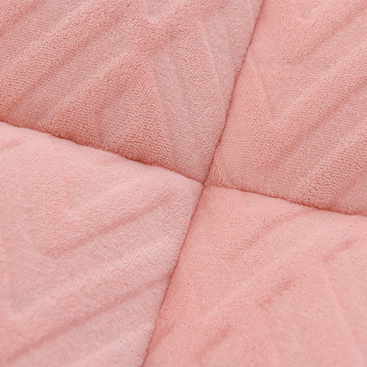 91家纺网 家纺一手货源 找家纺 金灵居 2025新款雕花牛奶绒床垫羊羔绒床垫床褥子跨境外贸 粉拼灰